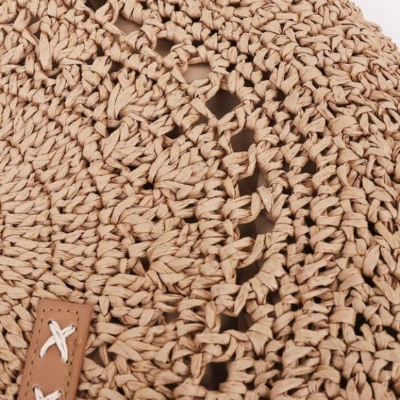 Straw Circle Bag - Picture 3 of 7